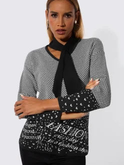 Pull à manches longues qualité coton et modal agréable à porter