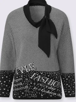 Pull à manches longues qualité coton et modal agréable à porter