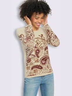Pull motif paisley