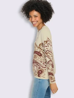 Pull motif paisley