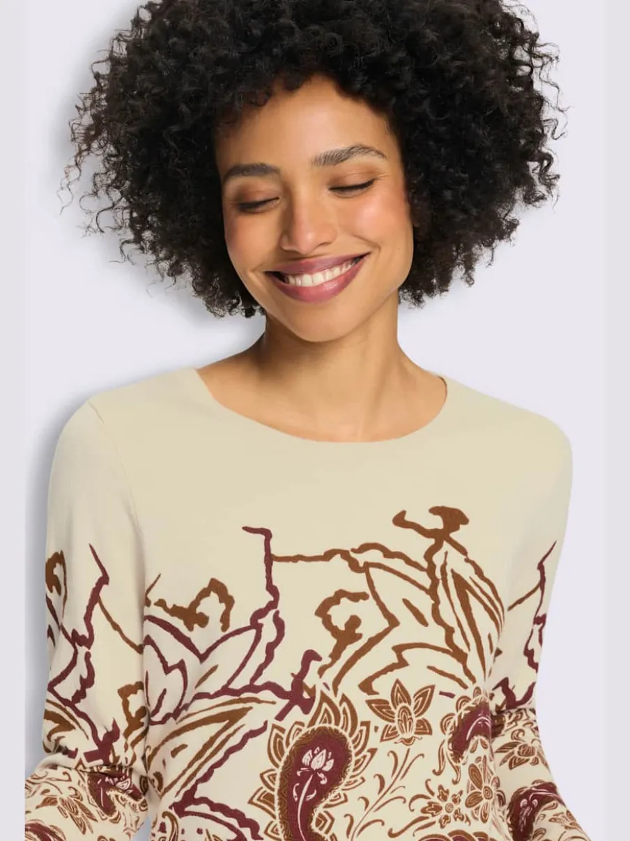 Pull motif paisley