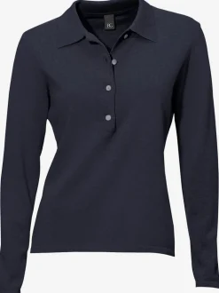 Pull polo avec col classique et demi-patte de boutonnage