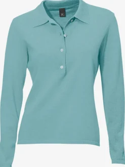 Pull polo avec col classique et demi-patte de boutonnage