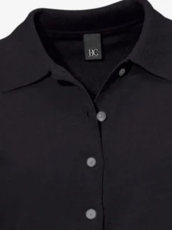 Pull polo avec col classique et demi-patte de boutonnage