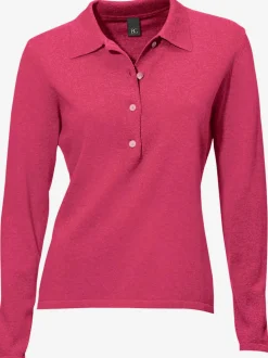 Pull polo avec col classique et demi-patte de boutonnage