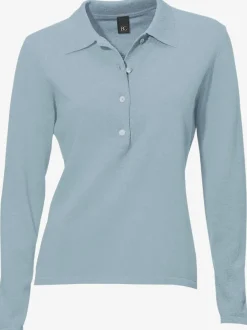 Pull polo avec col classique et demi-patte de boutonnage