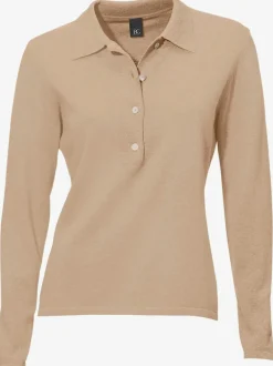 Pull polo avec col classique et demi-patte de boutonnage