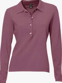 Pull polo avec col classique et demi-patte de boutonnage