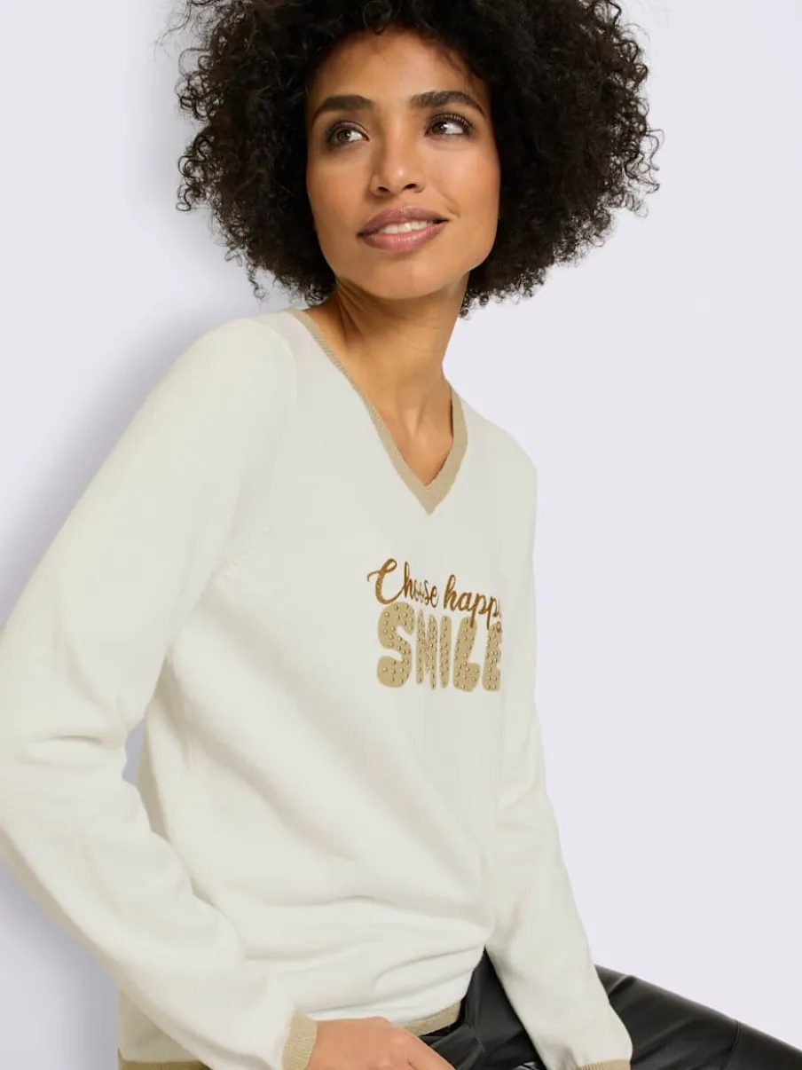 Pull pur coton
