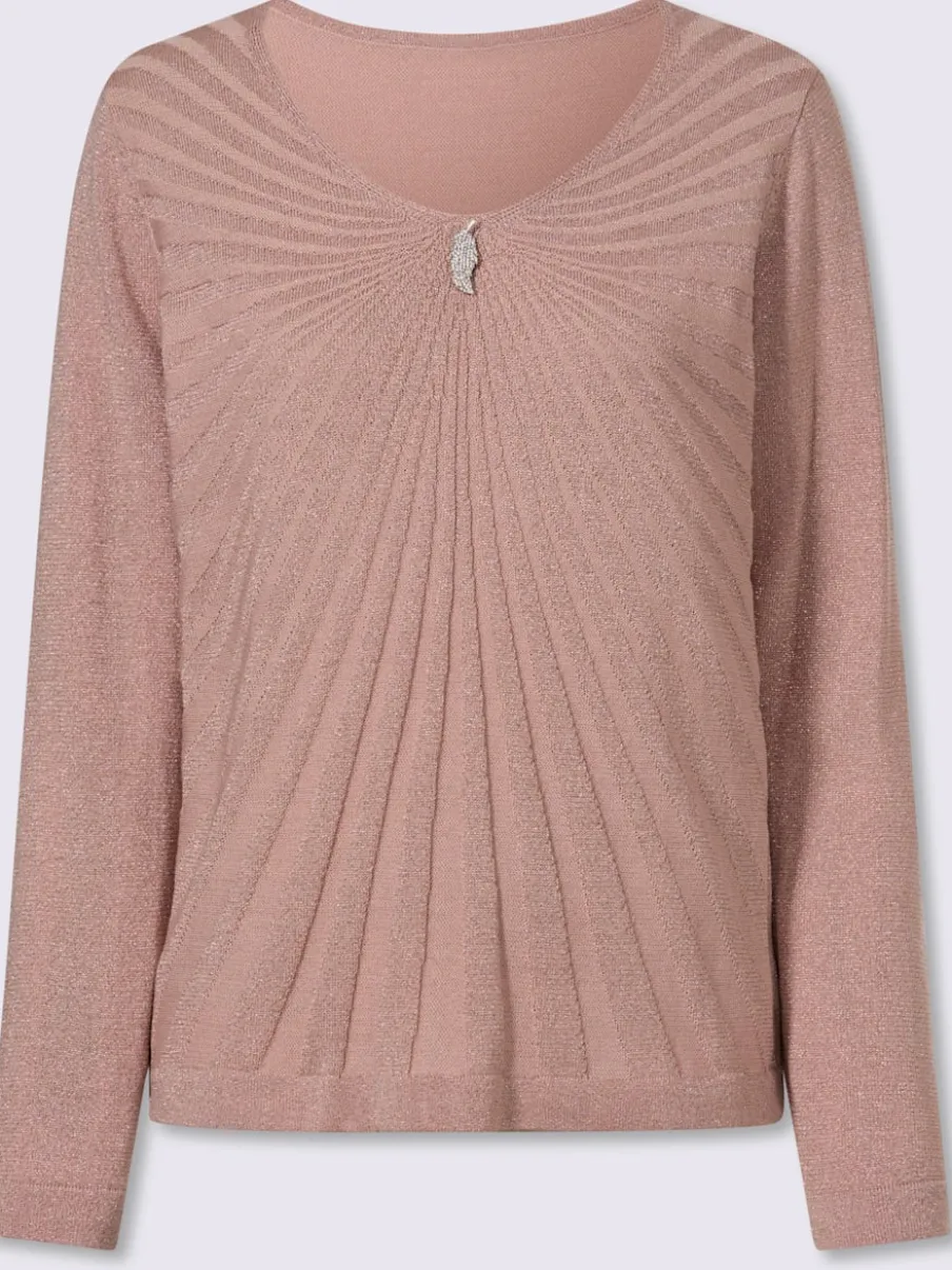 Pull superbe fil brillant