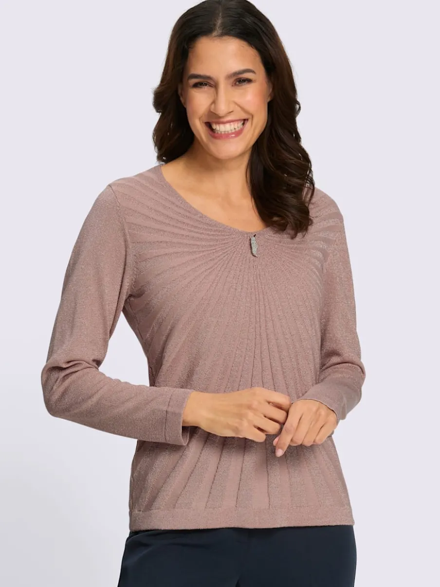Pull superbe fil brillant