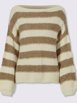 Pull superbe mélange de matières