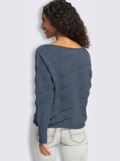 Pull superbe mélange de matières