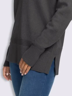 Pull superbe mélange de matières