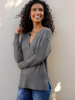 Pull superbe mélange de matières