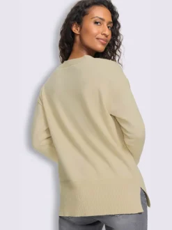 Pull superbe mélange de matières