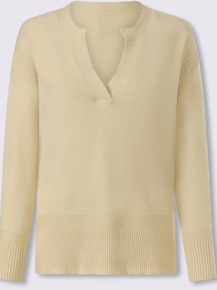 Pull superbe mélange de matières
