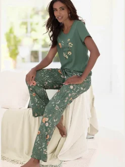 Pyjama avec t-shirt à manches courtes