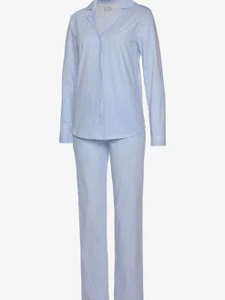 Pyjama classique avec imprimé discret sur toute la surface