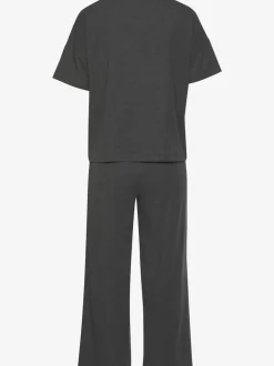 Pyjama confortable en qualité côtelée douce