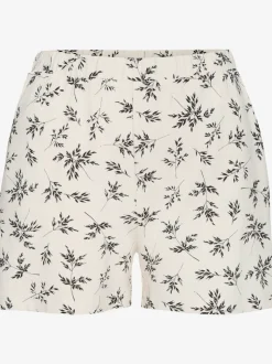 Pyjama court avec détails en dentelle