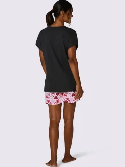 Pyjama court jersey fin
