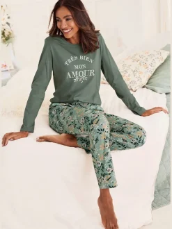Pyjama à imprimé floral