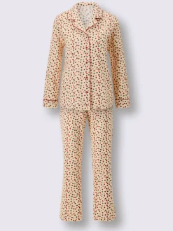 Pyjama jersey fin et flanelle
