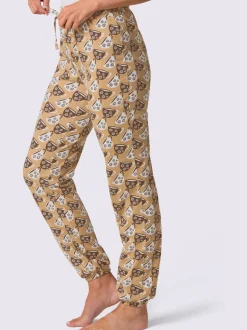 Pyjama-pantalon jersey fin