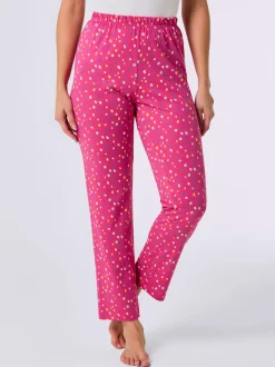 Pyjama-pantalon jersey fin