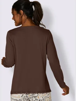 Pyjama-t-shirt jersey fin