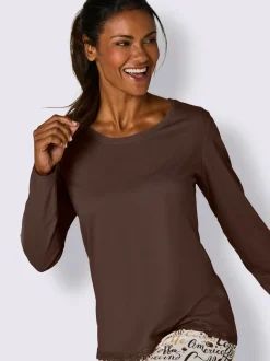 Pyjama-t-shirt jersey fin