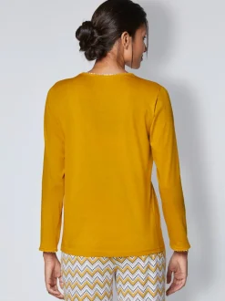Pyjama-t-shirt jersey fin