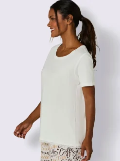 Pyjama-t-shirt jersey fin