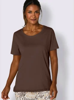 Pyjama-t-shirt jersey fin