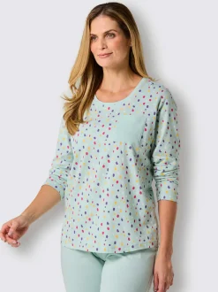 Pyjama-t-shirt jersey fin
