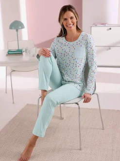 Pyjama-t-shirt jersey fin