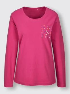 Pyjama-t-shirt jersey fin