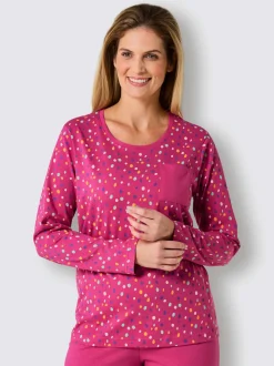 Pyjama-t-shirt jersey fin