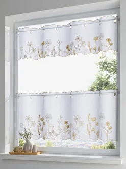 Rideau de vitrage lavable en machine