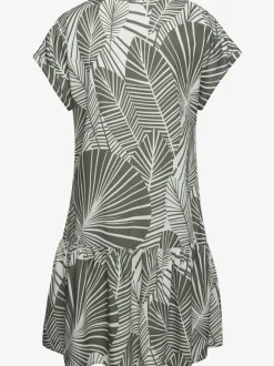 Robe chemisier courte à encolure en v
