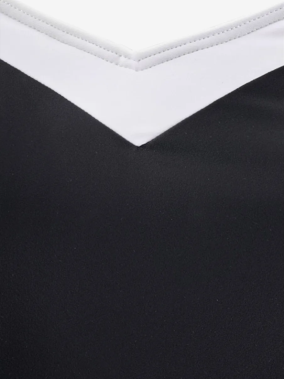 Robe de bain avec jupe et maintien sous poitrine
