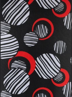 Robe de bain à col V avec jupe à motifs marins