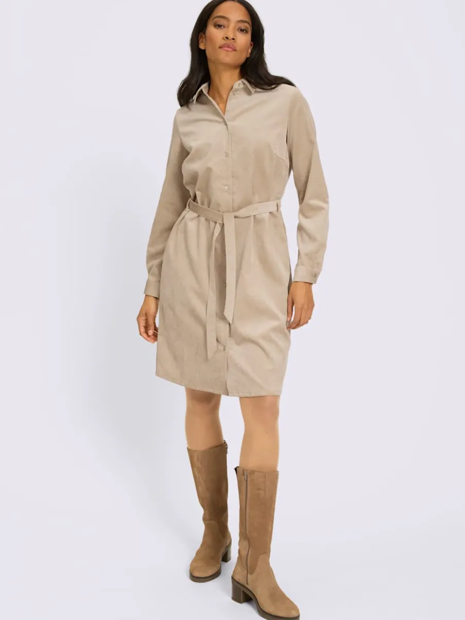 Robe de loisirs velours fin
