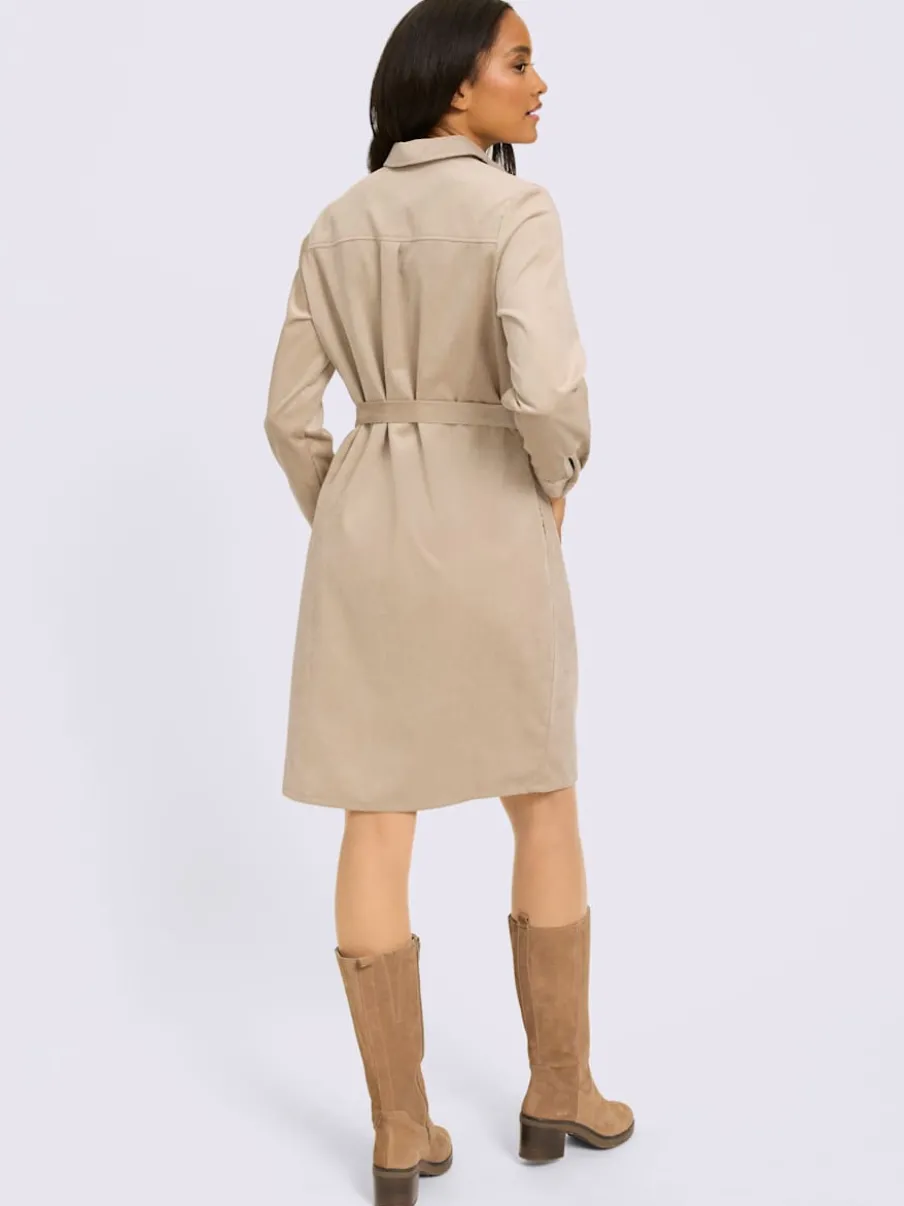 Robe de loisirs velours fin