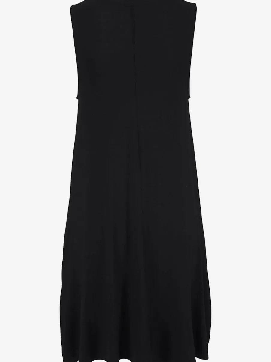 Robe de plage à encolure choker sans manches et ample