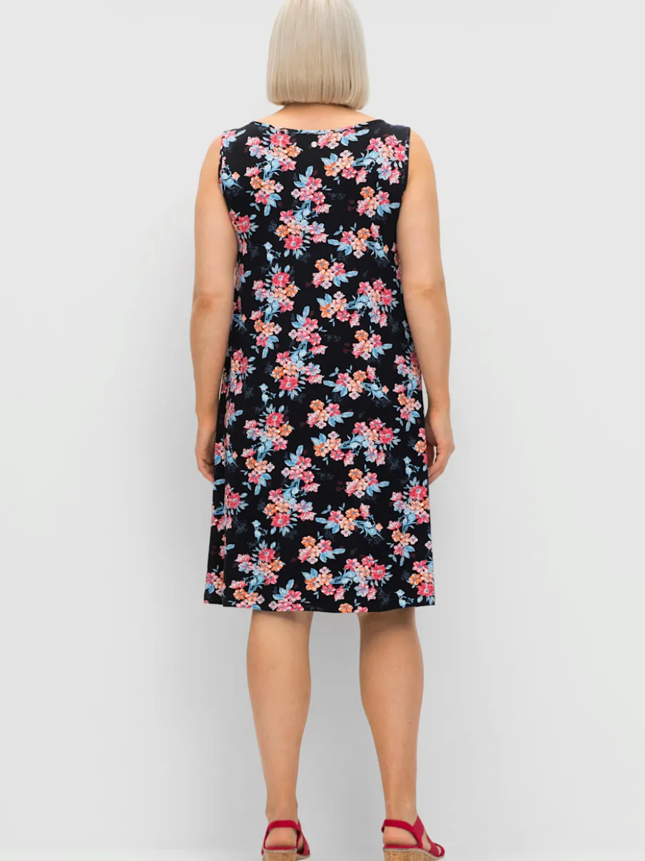 Robe de plage encolure en v flatteuse