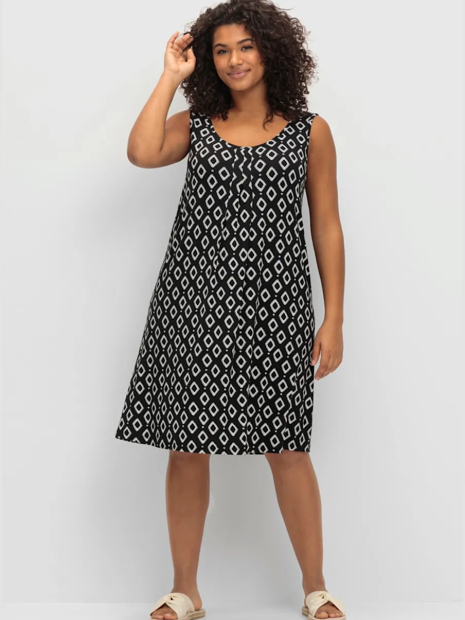 Robe de plage encolure en v flatteuse