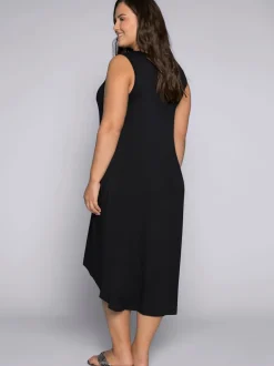 Robe de plage large encolure ronde