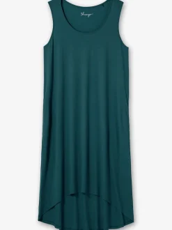 Robe de plage large encolure ronde
